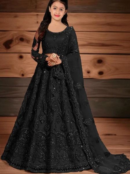 Girls Lehenga Choli Ethnic Wear Embellished Lehenga