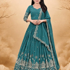 Girls Lehenga Choli Ethnic Wear Embellished Lehenga