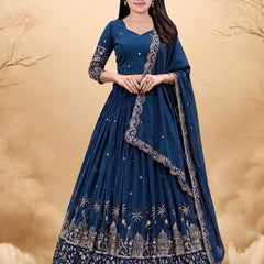 Girls Lehenga Choli Ethnic Wear Embellished Lehenga