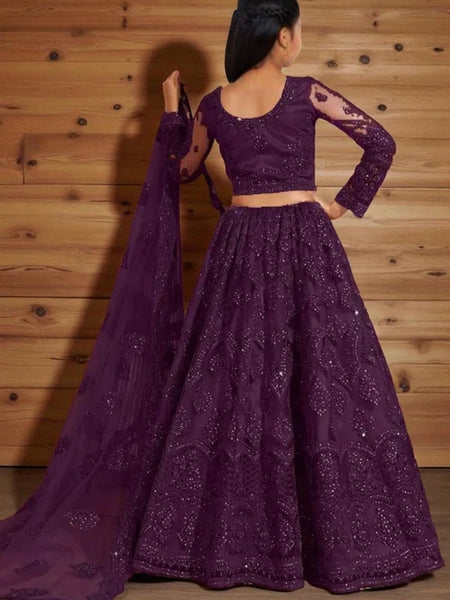 Girls Lehenga Choli Ethnic Wear Embellished Lehenga
